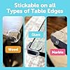 shinfly Corner Protectors for Baby, 8 PACK Thick Table Furniture Edge Protectors for Kids with Strong Adhesion, Sharp Corners Guard & Edge Safety Proofing(Clear, Round)