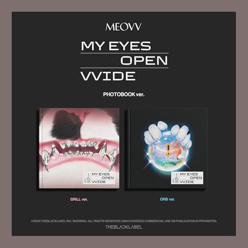 MEOVV MY EYES OPEN VVIDE 1st EP Album (Photobook - GRILL Ver,)