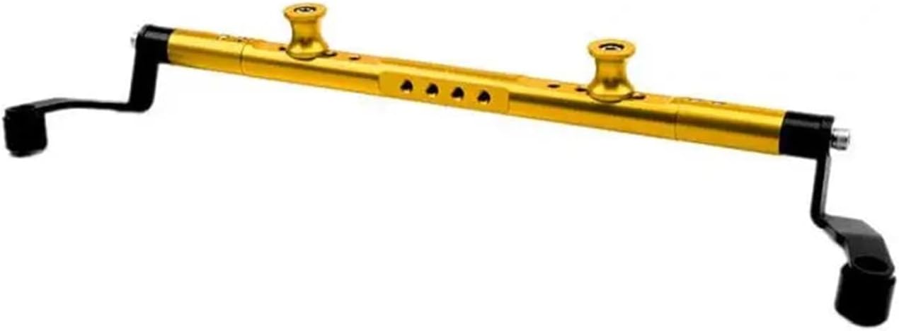 ハンドルバー 補強 ブレース バー フォルツァ350用アルミクロスバー強化ハンドルバー延長バイク強化レバーアクセサリー(Blue)