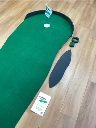 Big Moss Golf The Original EX2 V2 Series 3'X15' Practice Putting Chipping Green