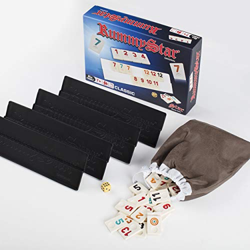 Star Rummy Tile/Okey Classic Set con 104 Fichas y Accesorios miniatura 4
