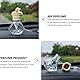 Auto-Lufterfrischer Parfümflasche,20 Stück 8 ml Nachfüllbar Auto Parfüm Duft Diffusor Leeres Duftöl Aromatisches Parfümöl Glas Anhänger Dekorationen Diffusor für Auto Büro Zuhause Parfüm Decor