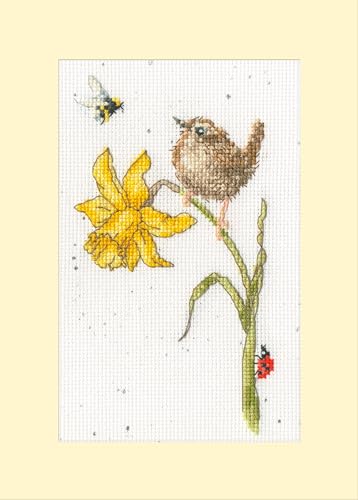Bothy Threads - The Birds and The Bees Counted Cross Stitch Kit, XGC43