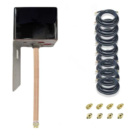 Image of Maswell 4G LTE 5G Antenna 8X8 MIMO Outdoor, Up to 6dBi, Cross Polarized 600-8000MHz Cellular Omni External Antenna for Routers & Gateways for T-Mobile Verizon AT&T, SMA-Male & TS9 & RP-SMA
