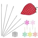 ★Nadelkissen: Das Nadelkissen hat eine recht hohe Festigkeit und ist nett anzuschauen.