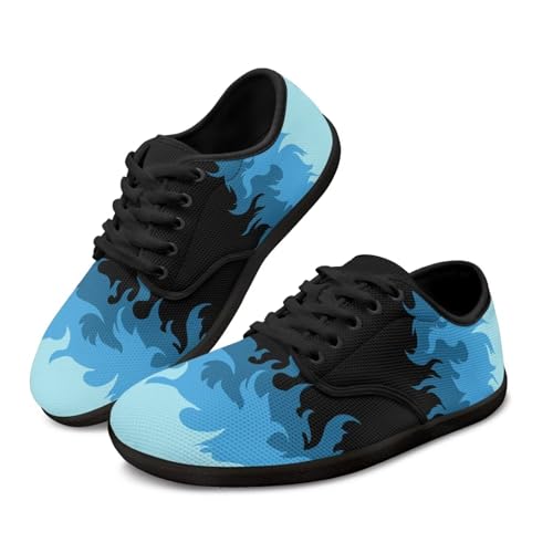 Men Minimalist Walking Shoes Wide Toe Barefoot Shoes Zero Drop Casual Sneakers Breathable Slip On Tennis Shoe