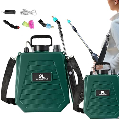 Pulvérisateur à dos électrique avec batterie rechargeable pour jardin et ferme