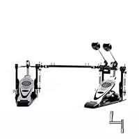 Vaisoeny Fußmaschinen，Double Bass Kick Drum Pedal mit Doppelkette，Doppel Pedal(V-VZ14)