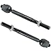 TRQ Front Inner Tie Rod Set 2 Piece Compatible with 2006-2018 Toyota RAV4