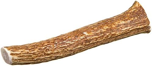 CZ Grain Cuernos de ciervo grandes de grado A para perros, cuernos de ciervo de desprendimiento natural, cuernos de ciervo orgánicos, masticables de