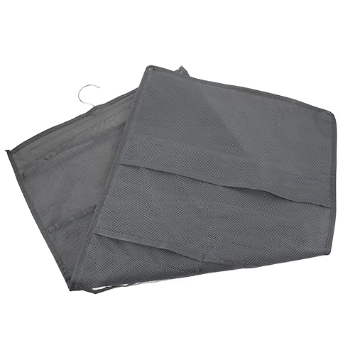 Cabilock Hängender Organizer Für Unterwäsche 15 Fächer Schranktasche Aufbewahrung Von BHS Und Socken Platzsparende Hängeaufbewahrungstasche Oxford-Stoff Grau