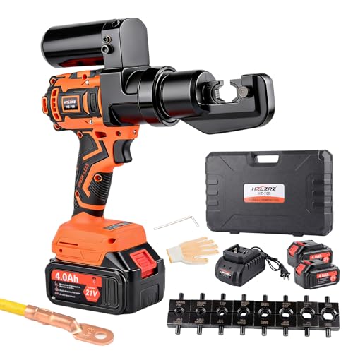 Hydraulic Battery Lug Crimping Tool with Dies