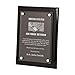 EliteAwards Military Appreciation Plaques, Custom Engraved Air Force Service Award with Inspirational Quote Floating Glass Plaque for United States US Military Veteran