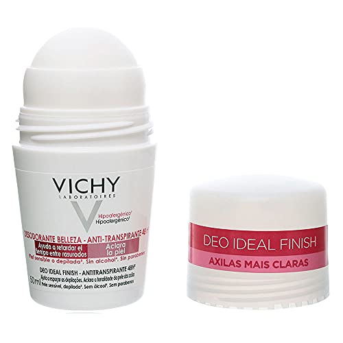 Desodorante Ideal Finish Roll on 50ml, Vichy, Branco
