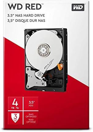 WD Red Pro 6TB NAS 3,5" wewnętrzny dysk twardy - 7200 obr./min, SATA 6 Gb/s, CMR, 256 MB pamięci podręcznej