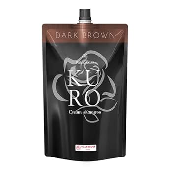VALANROSE KURO クリームシャンプー ダークブラウン 3個セット 楽天市場】期間限定クーポン配布中【3個セット】KUROクリーム