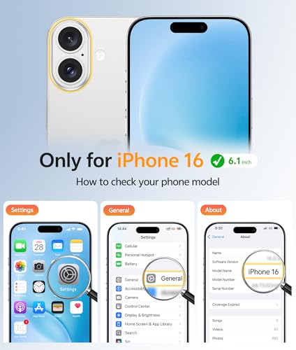 Image of FNTCASE for iPhone 16 Case [Compatible with Magsafe] Translucent Matte Cases with [Screen Protector] Military Grade Shockproof Protective Phone Cover - Light Blue