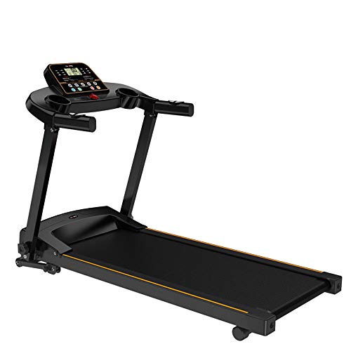 Caminadora eléctrica plegable con monitor de ritmo cardíaco