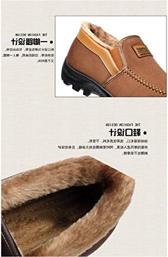 Heren Mocassins Pantoffels Instapper Pluche Loafers Warm Bont Gevoerd Wandelen Rijden Schoenen Indoor Outdoor Korte… - Image 4