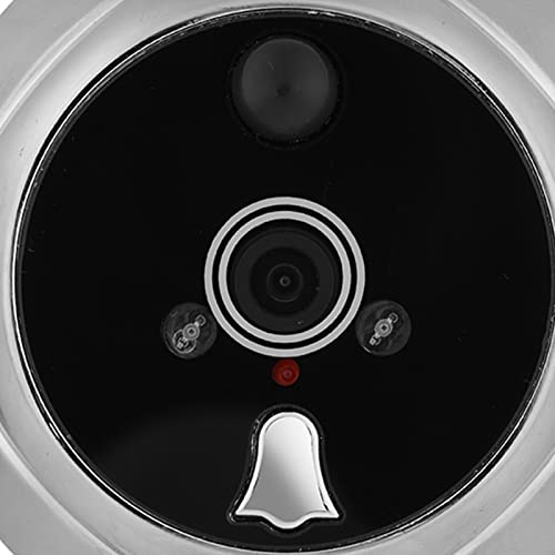 Ciciglow Digital Door Viewer & Doorbell, 4.3Inch Lcd Hd Screen Peephole Viewer 120 Degree Wide Angle 3X Zoom Peephole Camera With Night For Home Security System #TOP7