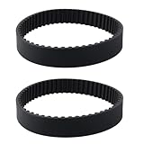 LT Easiyl 2 Stücke Gummi Zahnriemen S5M-285 344260310 Closed Loop Pulley Zahnriemen