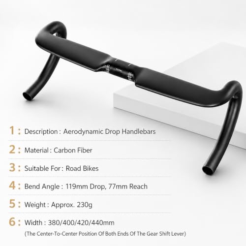 HUALONG Aero Carbon Road Handlebar