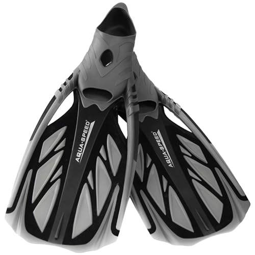 Aqua Speed INOX Aletas de Buceo | Aletas de natación | Aletas de esnórquel | Buceo de natación |...