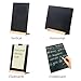 NEWNEWSHOW 2 Pack 8.7x12 Inch Tabletop Chalkboard with Wood Holder