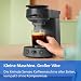 PHILIPS Senseo Vibe Kaffeepadmaschine Kompakt, Schwarz, 2 Spezialitäten
