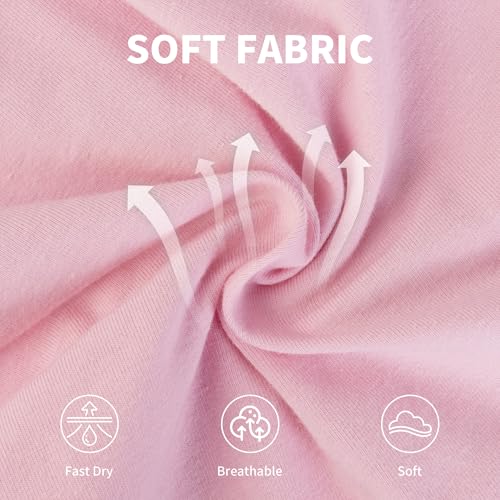 Men's Cotton Boxer Briefs 4-Pack, Stretchy Breathable Underwear with Tagless Design, Moisture-Wicking(Multi-Color Assortment)4