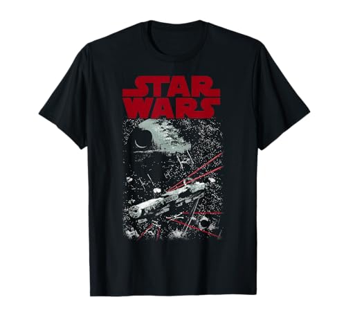 T-shirt Star Wars Tie Fighters pour vos sorties urbaines de l'espace