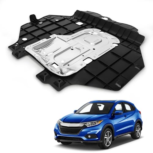Aumtoni 74111T7WA00 Front Lower Engine Splash Guard Compatible with Honda HR-V 2016 2017 2018 2019 2020 2021 2022 1.8L,Under Car Splash Shield Lower Cover Board