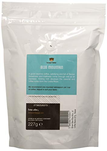 Brown Bear Blue Mountain, Caffè in Chicchi