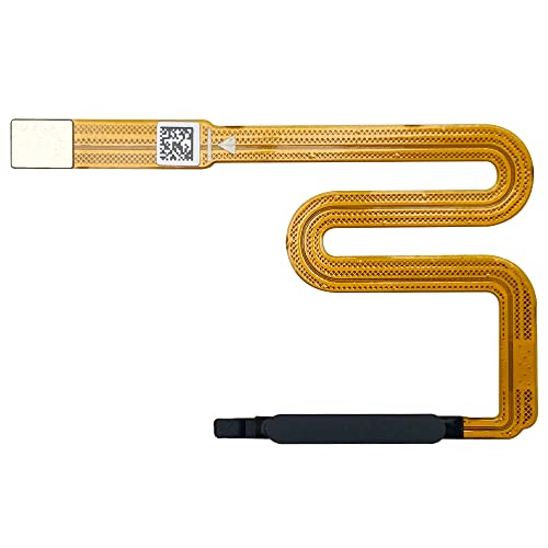 Fingerprint Sensor Scanner Touch ID Connect Return Key Recognition Sensor Flex Cable for Samsung Galaxy A03S A037 A037F - Black