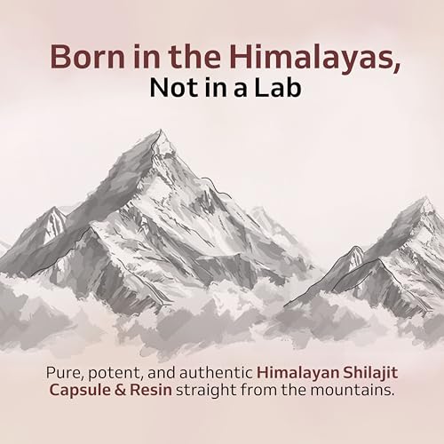 Image of Purely Yours Shilajit Capsules (60) with Shilajit Resin (20g) Combo | 80% Fulvic Acid & KSM-66 Ashwagandha | Boosts Strength, Stamina & Muscle Growth| 100% Ayurvedic