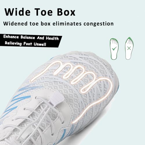 Grounded Barefoot Footwear Shoes Women Men with Neuropathy, Lightweight Non-Slip Barefoot Shoes, Comfortable Quick Dry Hiking Shoes for Trail Running2