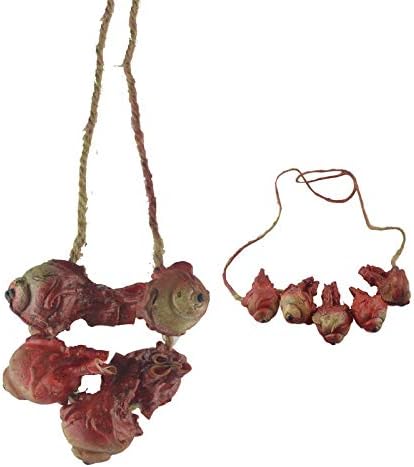 Accesorios de Halloween Dedos andrajos/murciélago/cerebro/con ganchos pata andraja/ratón/mano pequeña/pie pequeño/hígado/corazón/globo ocular/araña