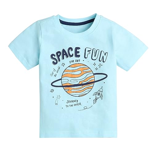 Image of Hopscotch Boys Graphic Regular Fit T-Shirt (Pack of 3)