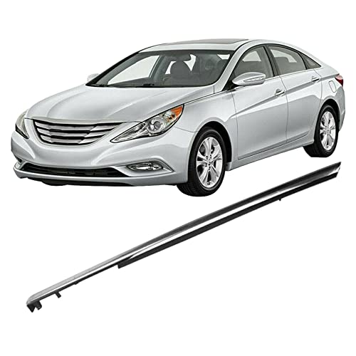 Gxywady Chrome Front Left Driver Side Fender Garnish Molding Trim Replacement For Hyundai Sonata 2011-2014 #TOP10