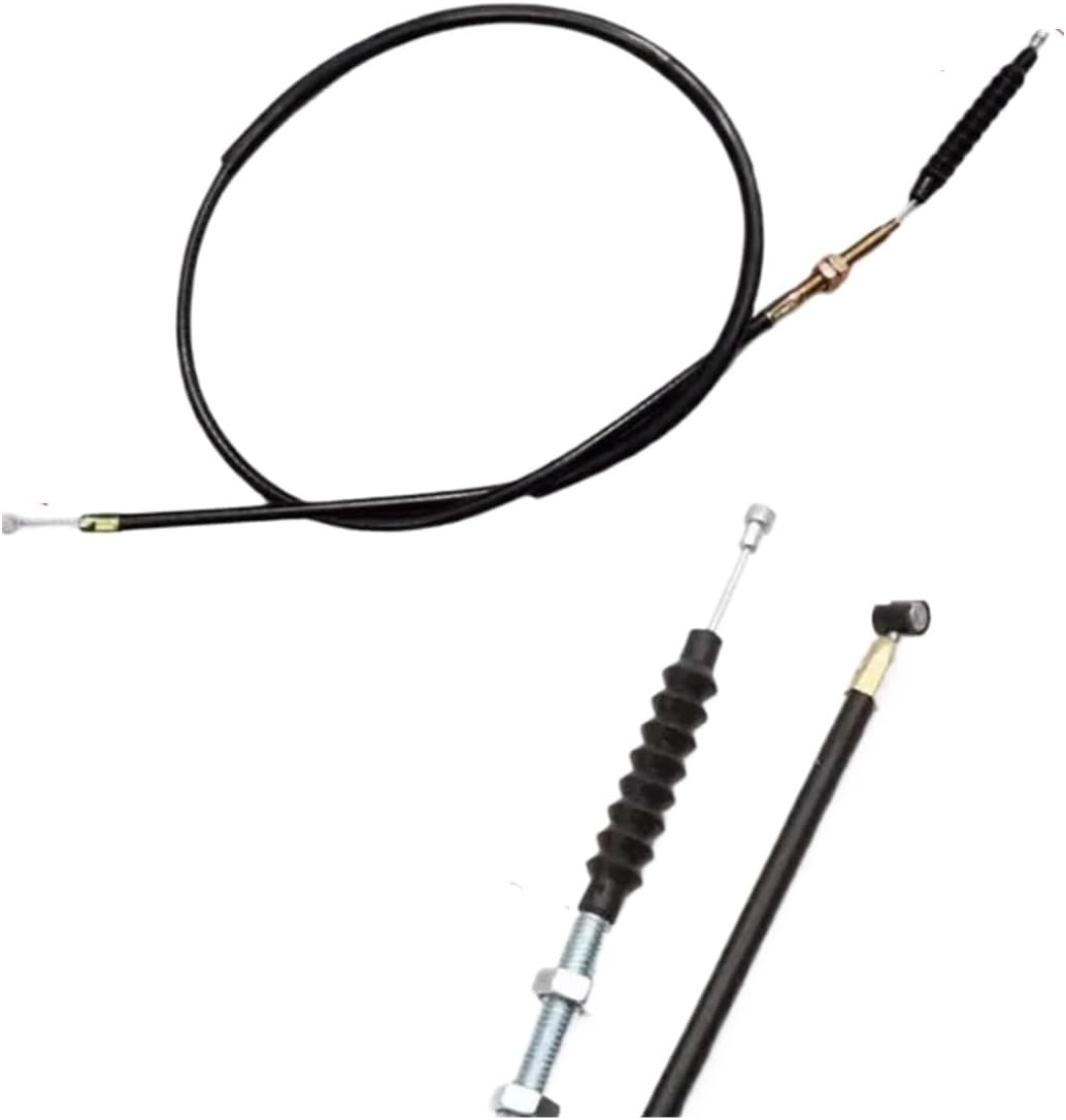 Motorcycle Clutch Cable Line Stroke 10.5/13.5cm Length 80/90/100/110/120/130/140cm For Dirt Pit Bike ATV 50cc 125cc 150cc 200cc(130cm (TYPE 2))