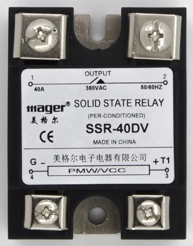 Régulateur de tension SSR-40DV 40A compatible avec régulateur SCR - 3