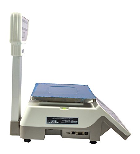 Báscula Comercial Digital TECHTONGDA 15KG con Impresora miniatura 3