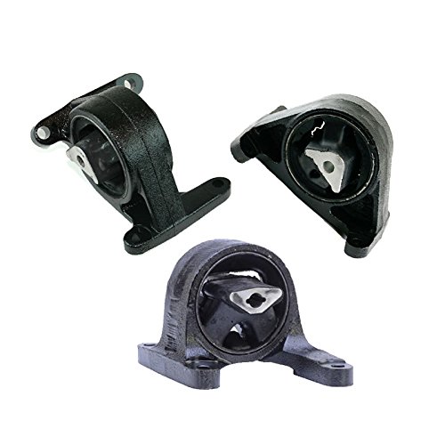 ONNURI Compatible with 1999-2004 Jeep Grand Cherokee 4.7L w/AWD Motor&Trans Mount Set 3pc : A5282, A3008, A5281 - K2355