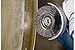 PFERD Crimped Wheel Brush, Stainless Steel Wire, 4-1/2