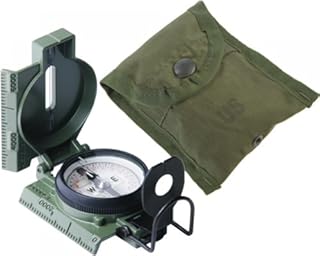 415 G.I. MILITARY PHOSPHORESCENT LENSATIC COMPASS (MODEL 27)