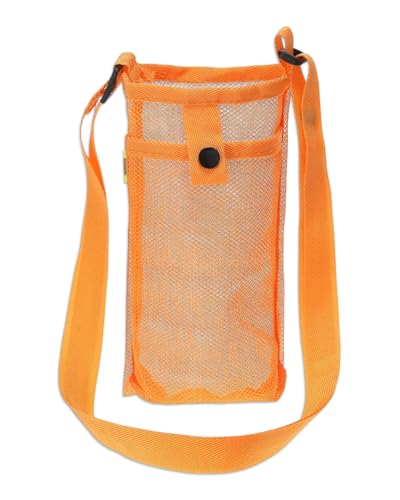 KGDUYC 1 pcs Funda Botella Agua Colgar Portátil Bolsa Porta Botellas de Agua Senderismo Bolsa para Botella de Agua Bolso Bandolera para Botella Portabotellas con Correa Soporte para Botellas Camping