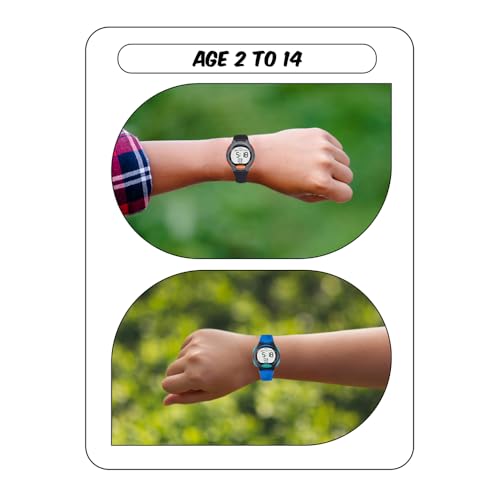 Image of SPIKY Digital Sports Watch for Kids | Multifunctional with Luminous LED Display & Alarm | Water-Resistant & Silicone Strap | Best Birthday Gift Wrist Watches for Boys & Girls | Age 2-14 yrs
