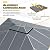 YOLENY 10' x 12' Hardtop Gazebo, Permanent Outdoor Aluminum Patio Gazebo with Aluminum Composite Double Roof for Patio Lawn and Garden, Curtains and Netting Included