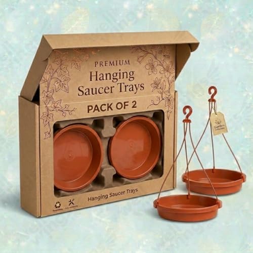 Image of Bird Feeder and Waterer Set with Hanging Brackets - 2-in-1 Wild Bird Feeding Station for Outdoors - Weatherproof Seed Dispenser & Hydration Kit for Garden, Patio & Balcony (2 Pack Tray)