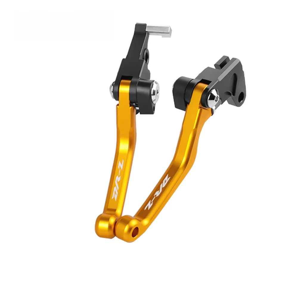 ZCYYL Brake CNC Pivot Brake Lever Clutch Levers for Suzuki DRZ250 DRZ400E DRZ400S DRZ400SM DR-Z400 2000-2023(Gold)